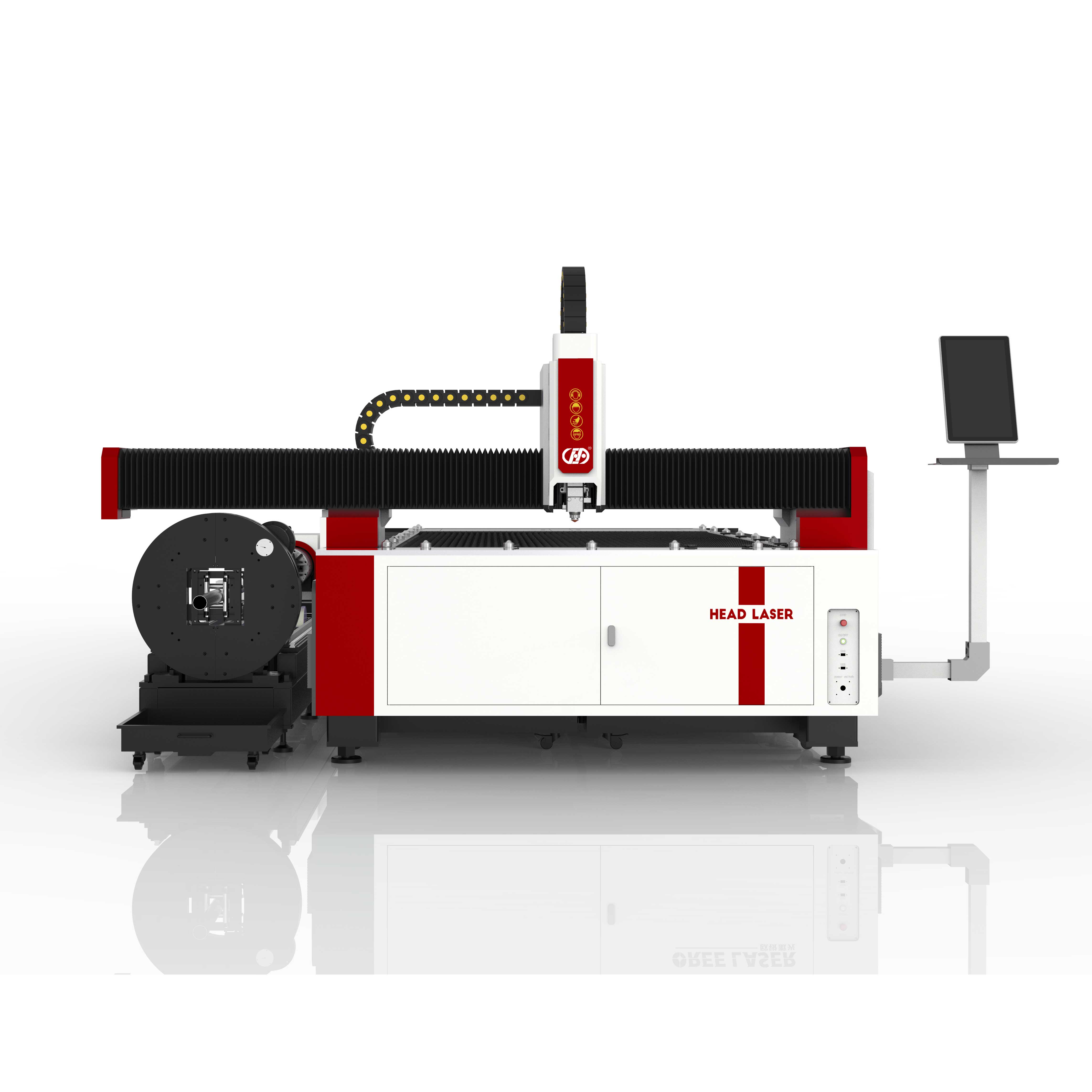 Machine de découpe laser à fibre laser à vitesse rapide (1000W-6000W) avec CE/FDA